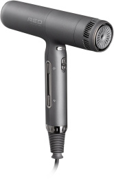 Фен RED SOLUTION F582, 1500Вт, серый и серебристый