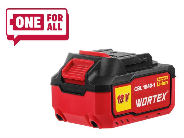 Аккумулятор WORTEX CBL 1840-1 18.0 В, 4.0 А*ч, Li-Ion ALL1 XLT 0329187