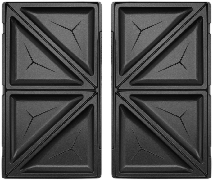 Вафельница Vitek VT-2628 800Вт черный/серебристый