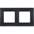 Legrand 672582 Рамка - 2 поста - Etika - антрацит