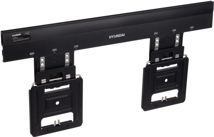 Кронштейн для телевизора Hyundai SL-X3 черный 32"-65" макс.75кг настенный фиксированный (HMS65XF075BK24)