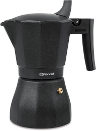 Кофеварка гейзерн. Rondell Kafferro RDA-994 0.45л алюминий темно-серый
