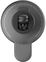 NONAME Держатель Uzay магнитный беспров.з/у. черный для смартфонов UZ-MA-20-BK