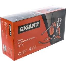 Набор пневмоинструмента (5 предметов) Gigant SPT5