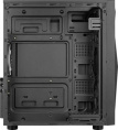 Корпус ATX Aerocool Glider Cosmo-G-BK-v1, Midi-Tower, без БП,  черный