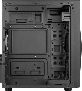 Корпус ATX Aerocool Glider Cosmo-G-BK-v1, Midi-Tower, без БП,  черный