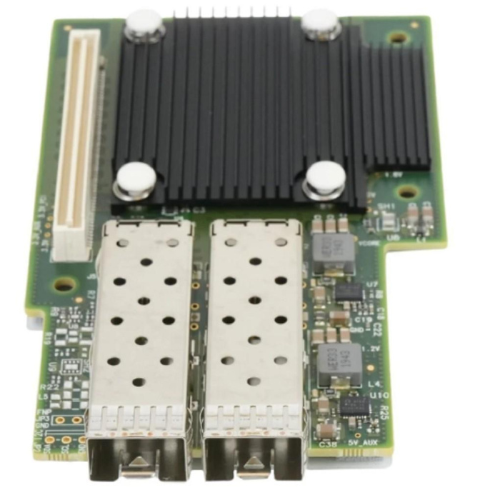 Mellanox MCX542B-ACAN Сетевая карта ConnectX®-5 EN network interface card for OCP, with host management, 25GbE dual-port SFP28, PCIe3.0 x8, UEFI Enabled, no bracket Halogen free