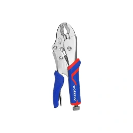Зажимные клещи WORKPRO 180 мм, 7 дюймов, CR-V, с изогнутыми губками WP231073