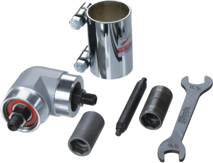 Угловой переходник Milwaukee 48062871 для дрели US совместимость: дрель Milwaukee HDE 13 RQD, длина: 100 мм