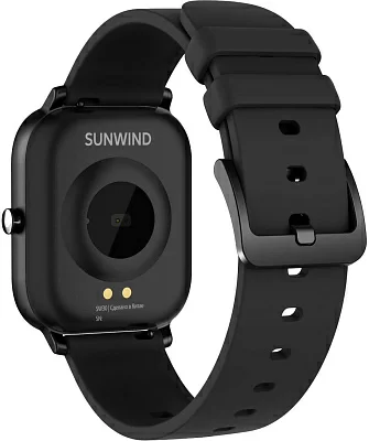 Смарт-часы SunWind SW30 1.54" корп.черный рем.черный (SW30B)