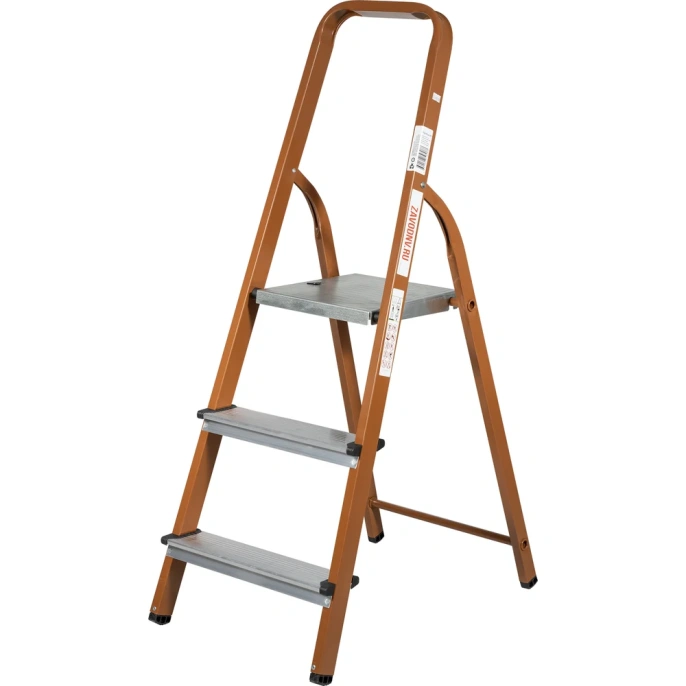 Стремянка Новая Высота сталь/алюминий, 3 ступени 1130103-051