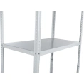 Стеллаж 2000x1000x500 мм, 4 полки, разборная стойка (grey) Gigant G-СТФР-1054-2,0