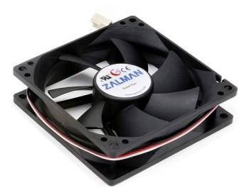 Вентилятор Zalman ZM-F2 Plus (SF) 92мм, 3-pin, 1500об/мин, 20 - 23 дБ, черный, Ret