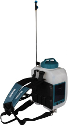 Опрыскиватель Makita DUS108Z аккум. ранц. 10л белый/бирюзовый