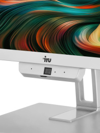 Моноблок IRU Planio 235 23.8" Full HD Ryzen 5 3500U 2.1 8Gb SSD256Gb Vega 8 без ОС WiFi BT 120W Cam серебристый 1920x1080 RUS 2205211
