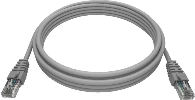 Патч-корд NTSS NTSS-PC-UTP-RJ45-5e-0.3-LSZH-GY UTP RJ-45 вил.-вилка RJ-45 кат.5E 0.3м серый LSZH 26AWG