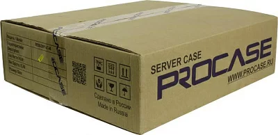 Procase RE306-D0H14-C-48 Корпус 3U server case,0x5.25+14HDD,черный,без блока питания,глубина 480мм,MB CEB 12"x10.5"