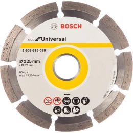 Диск алмазный ECO Universal 125х22.2 мм Bosch 2608615028