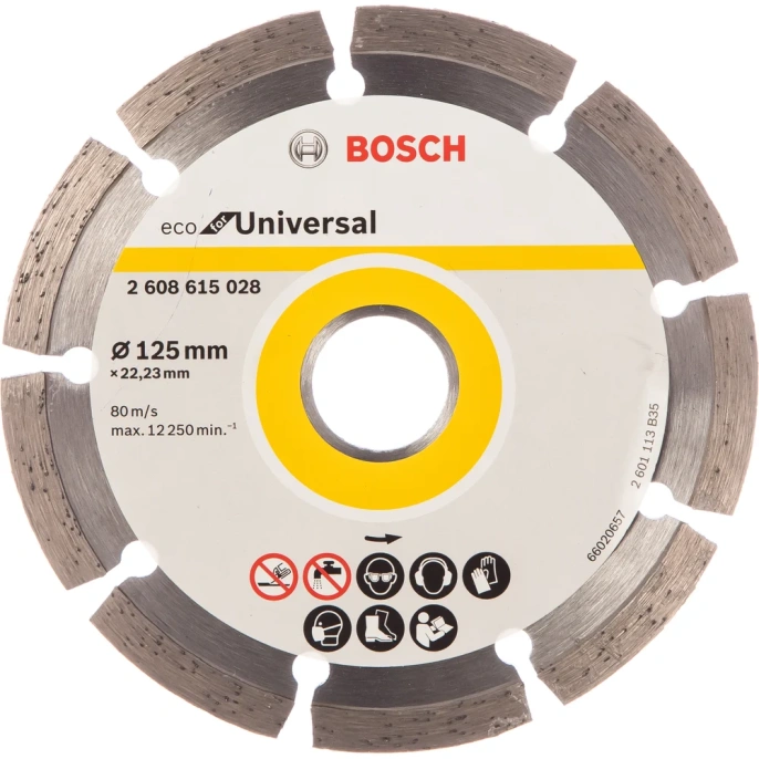 Диск алмазный ECO Universal 125х22.2 мм Bosch 2608615028