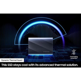 Внешний SSD 2Tb Samsung T9 MU-PG2T0B/WW, USB Type-C, Black