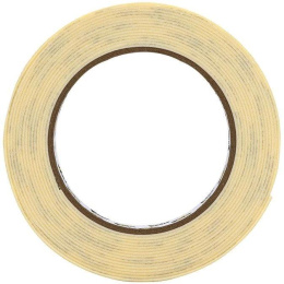 Клейкая лента монтажная Deli EA367 бежевый шир.18мм дл.4.57м двухсторонняя