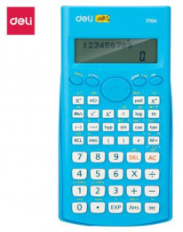 Калькулятор DELI E1710A/BLU, 10+2-разрядный, синий