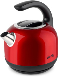 Чайник электрический DOMFY DSC-EK506, 1.7л, металл/пластик