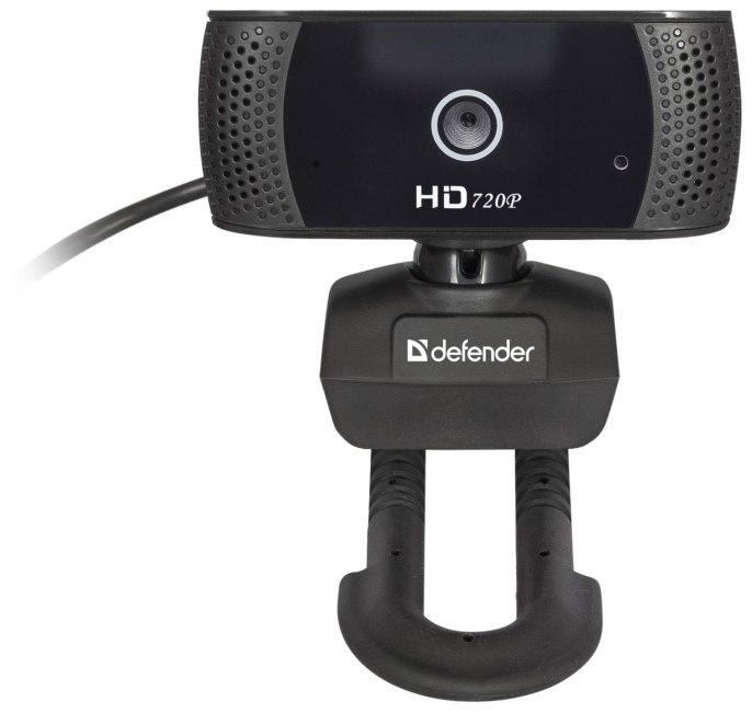 Веб-камера Defender G-lens 2597 HD720P, 2МП, автофокус, автослежение, 63197