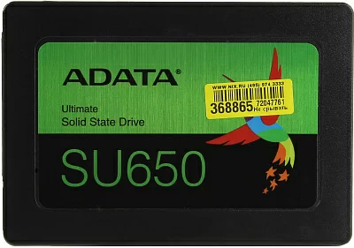 Накопитель SSD 120 Gb SATA 6Gb/s A-DATA Ultimate SU650 ASU650SS-120GT-R 2.5" 3D TLC