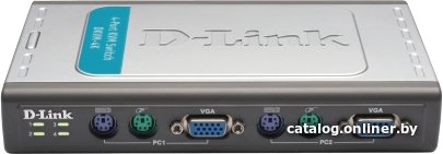 Переключатель KVM D-Link DKVM-4K 4xPC port (DKVM-4K/B3A)