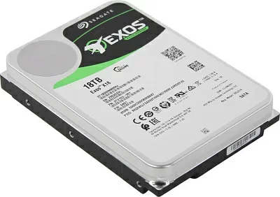 Жёсткий диск HDD 18 Tb SATA 6Gb/s Seagate Exos X18 ST18000NM000J 3.5"