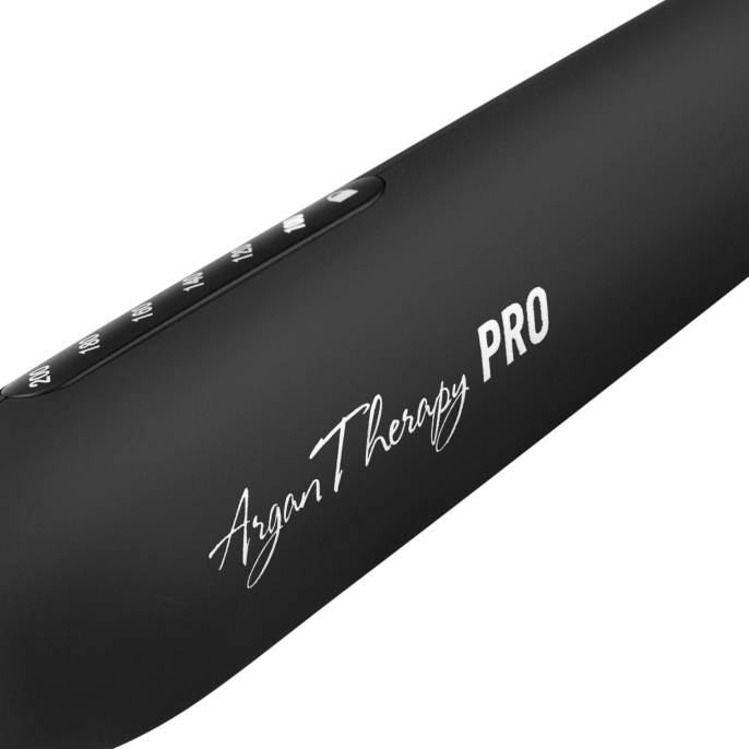 Щипцы Polaris PHS 3410TAi Argan Therapy PRO 65Вт черный макс.темп.:220С покрытие:турмалиновое PHS 3410TAI