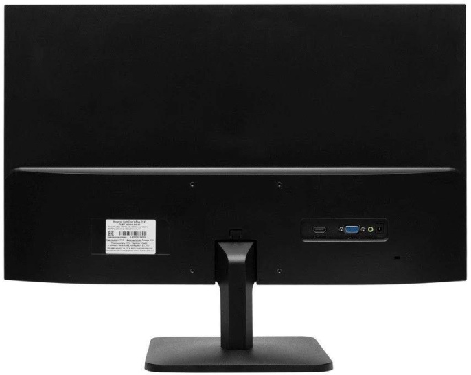 Монитор Lightcom 23.8" 400-04-IF-04 черный IPS 4ms 16:9 HDMI M/M матовая 1000:1 350cd 178гр/178гр 1920x1080 100Hz DP FHD 2.66кг RUS