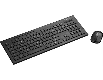 Клавиатура + мышь беспроводная Canyon wireless combo-set CNS-HSETW4RU,(комплект),Черный