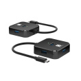 5bites Концентратор HB34C-316BK TYPE-C - 4*USB3.0 / BLACK
