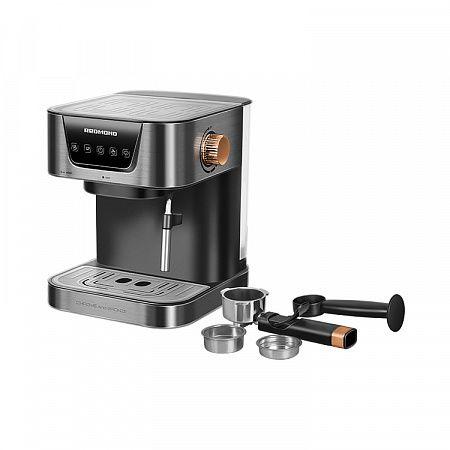 Кофеварка Redmond RCM-CBM1514,  рожковая,  бронзовый