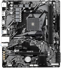 Материнская плата Gigabyte A520M H ARGB (rev. 1.0) mATX, сокет AMD AM4, чипсет AMD A520, память 2xDDR4, слоты: 1xPCIe x16 3.0, 1xM.2