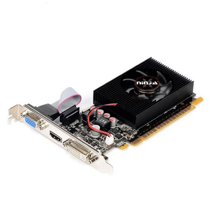 Видеокарта Ninja Sinotex R5 230 1GB DDR3 64bit VGA DVI HDMI 1FAN LP RTL (AFR523013F)
