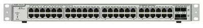 Коммутатор Reyee 48-Port 10G L2 Managed POE Switch, 48 Gigabit RJ45 POE/POE+ Ports,4 *10G SFP+ Slots, 370W PoE Power budget,19-inch Rack-mountable Steel Case