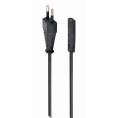 Cablexpert Кабель питания для ноутбуков, аудио/видео техники 1,8м, VDE, 2-pin, черный, пакет" PC-184-VDE-1.8М