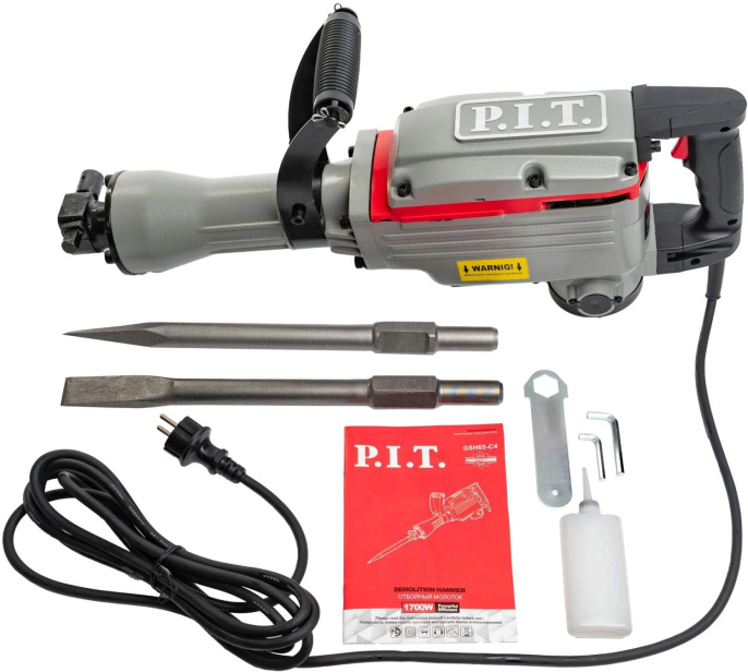 Отбойный молоток P.I.T. GSH65-C4 1700Вт