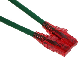 Патч-корд Hyperline PC-LPM-UTP-RJ45-RJ45-C5e-0.3M-LSZH-GN UTP RJ-45 вил.-вилка RJ-45 кат.5E 0.3м зеленый LSZH 24AWG