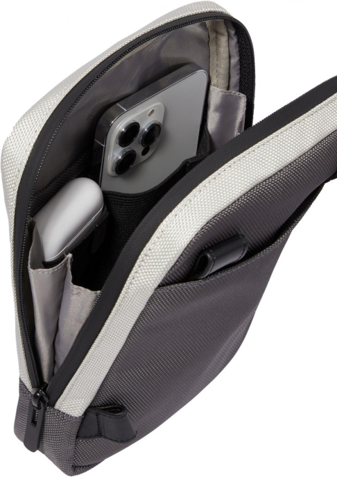 Сумка Piquadro Brief2 Special, нейлон, серый  / черный [ca3084br2s/grn]