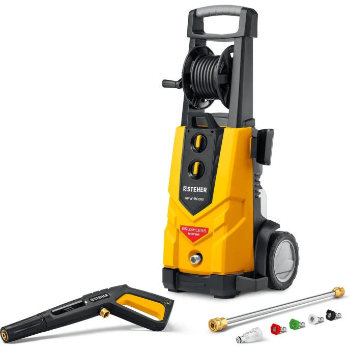 Мойка высокого давления STEHER 200 атм, 2600 Вт HPW-200B