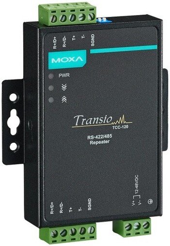 Преобразователь MOXA TCC-120, RS-422/485 повторитель репитер