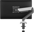 Кронштейн для мониторов ЖК Digma D-MM101, до 32", до 9кг, крепление к столешнице, поворот и наклон, серый