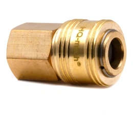 Соединение быстросъемное пневматическое HQ-SF38 «мама»-внутр. резьба 3/8" (латунь) HQ-mech УТ000002470