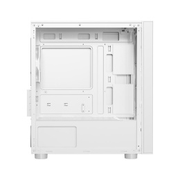 Корпус без блока питания Case PCCooler LM300 ARGB WH, Mini-Tower, TG, 1x120mm ARGB, 1xUSB-A 3.0 + 2xUSB-A 2.0, mATX, mITX White