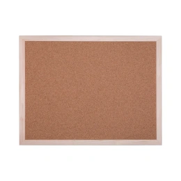 Пробковая доска Office Space 45х60 см, деревянная рамка KK_20419