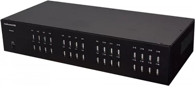 Управляемый USB over IP концентратор DistKontrolUSB-32 с 32 портами USB